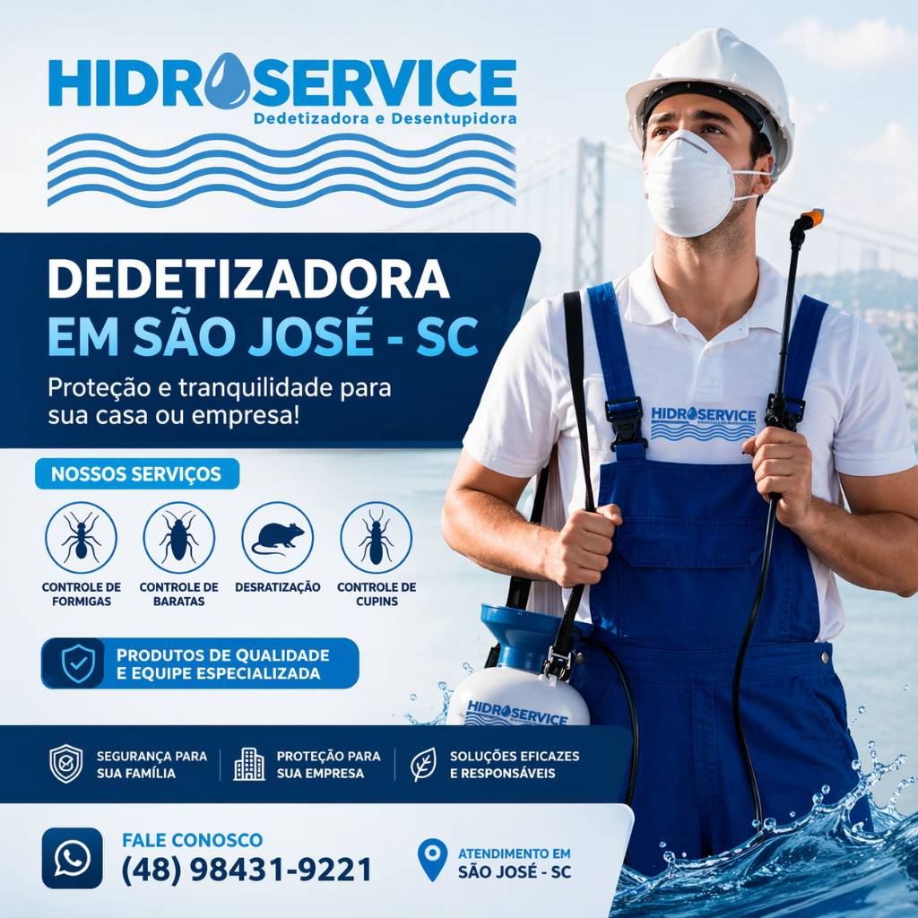 dedetizadora em São José